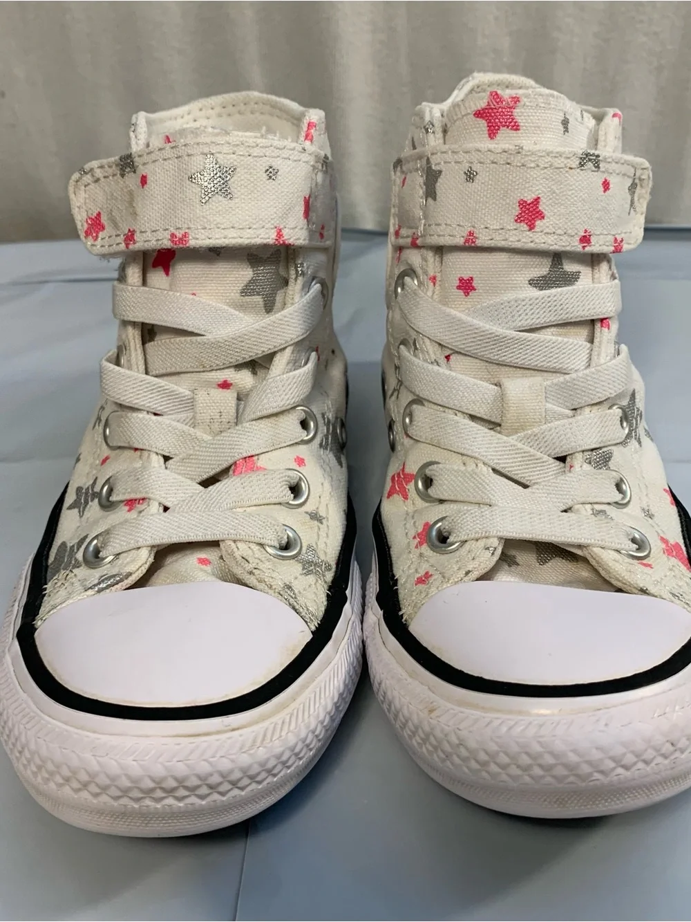 Converse white high